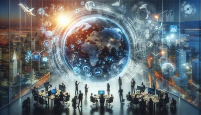 stratégies clés pour réussir une expansion internationale en 2025 - AI generated illustration