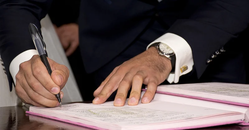 Exemple concret de signature pour ordre : le modèle à recopier