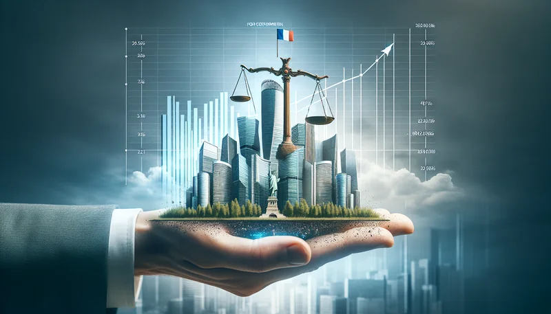 Tout savoir sur les impôts des sociétés en france en 2025 - AI generated illustration