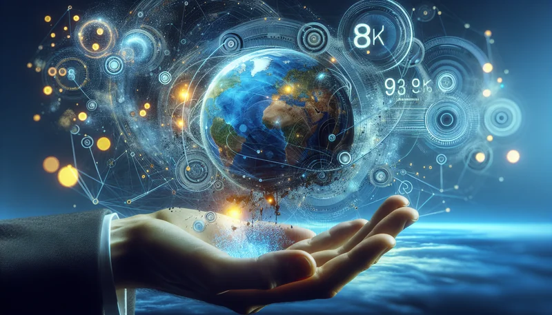 Contact - AI generated illustration