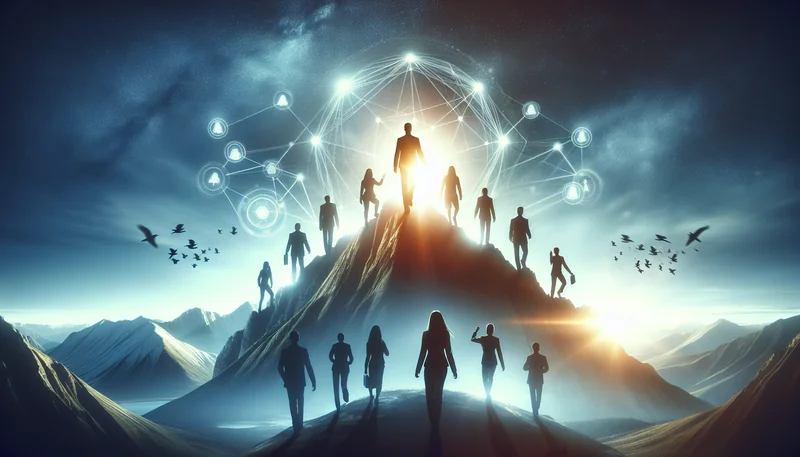 Les fondamentaux du leadership pour inspirer votre équipe - AI generated illustration