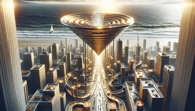 Les tunnels de vente expliqués simplement pour les débutants - AI generated illustration