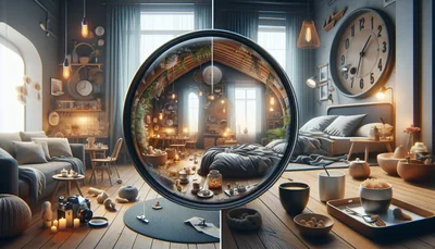 Home - AI generated illustration