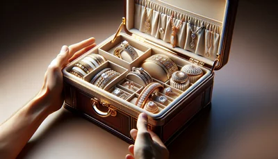 Vendre des boîtes à bijoux en ligne : un marché porteur pour les entrepreneurs - AI generated illustration