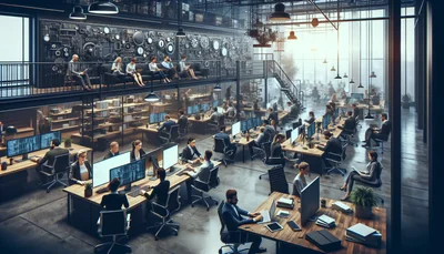 recruter les meilleurs talents dans une startup : clés et stratégies - AI generated illustration