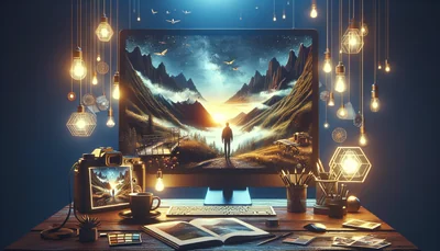 Comment développer une identité visuelle forte pour votre branding en 2025 - AI generated illustration